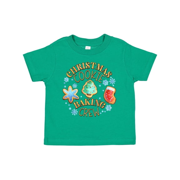 Inktastic Christmas Cookie Baking Crew Boys or Girls Toddler T-Shirt