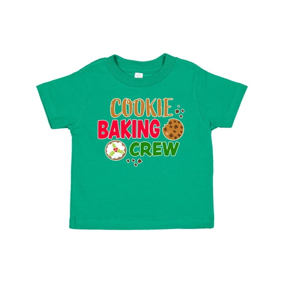 Inktastic Christmas Cookie Baking Crew Boys or Girls Toddler T-Shirt