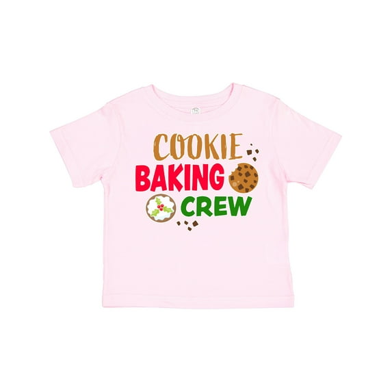 Inktastic Christmas Cookie Baking Crew Boys or Girls Toddler T-Shirt
