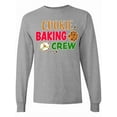 thumbnail image 1 of Inktastic Christmas Cookie Baking Crew Long Sleeve T-Shirt, 1 of 5