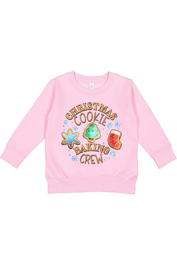Christmas Cookie Baking Crew Toddler Sweatshirt