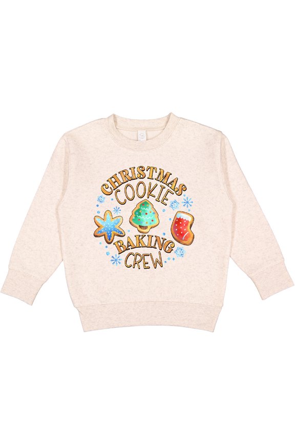Christmas Cookie Baking Crew Toddler Sweatshirt