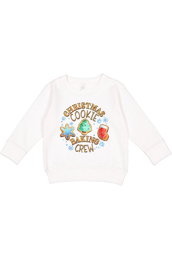 Christmas Cookie Baking Crew Toddler Sweatshirt