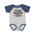 thumbnail image 1 of Inktastic Christmas Cookie Baking Crew with Oven Mitts Boys or Girls Baby Bodysuit, 1 of 5