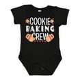 thumbnail image 1 of Inktastic Christmas Cookie Baking Crew with Oven Mitts Boys or Girls Baby Bodysuit, 1 of 5