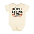 thumbnail image 1 of Inktastic Christmas Cookie Baking Crew with Oven Mitts Boys or Girls Baby Bodysuit, 1 of 5