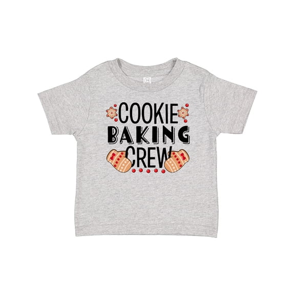 Inktastic Christmas Cookie Baking Crew with Oven Mitts Boys or Girls Baby T-Shirt