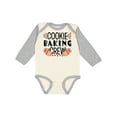 thumbnail image 1 of Inktastic Christmas Cookie Baking Crew with Oven Mitts Boys or Girls Long Sleeve Baby Bodysuit, 1 of 5