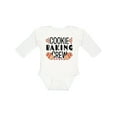 thumbnail image 1 of Inktastic Christmas Cookie Baking Crew with Oven Mitts Boys or Girls Long Sleeve Baby Bodysuit, 1 of 5