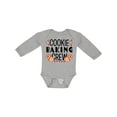 thumbnail image 1 of Inktastic Christmas Cookie Baking Crew with Oven Mitts Boys or Girls Long Sleeve Baby Bodysuit, 1 of 5