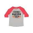thumbnail image 1 of Inktastic Christmas Cookie Baking Crew with Oven Mitts Boys or Girls Toddler T-Shirt, 1 of 5