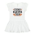 thumbnail image 1 of Inktastic Christmas Cookie Baking Crew with Oven Mitts Girls Toddler Dress, 1 of 5