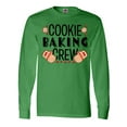 thumbnail image 1 of Inktastic Christmas Cookie Baking Crew with Oven Mitts Long Sleeve T-Shirt, 1 of 5