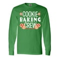 thumbnail image 1 of Inktastic Christmas Cookie Baking Crew with Oven Mitts Long Sleeve T-Shirt, 1 of 5