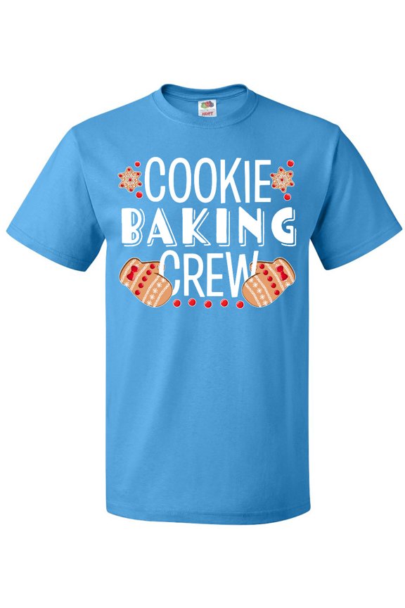 Christmas Cookie Baking Crew with Oven Mitts T-Shirt
