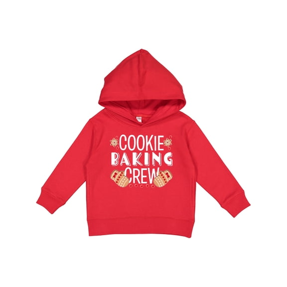 Inktastic Christmas Cookie Baking Crew with Oven Mitts Toddler Hoodie