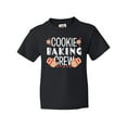 thumbnail image 1 of Inktastic Christmas Cookie Baking Crew with Oven Mitts Youth T-Shirt, 1 of 5