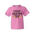 thumbnail image 1 of Inktastic Christmas Cookie Baking Crew with Oven Mitts Youth T-Shirt, 1 of 5