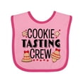 thumbnail image 1 of Inktastic Christmas Cookie Tasting Crew with Holiday Cookies Boys or Girls Baby Bib, 1 of 4