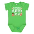 thumbnail image 1 of Inktastic Christmas Cookie Tasting Crew with Holiday Cookies Boys or Girls Baby Bodysuit, 1 of 5