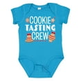 thumbnail image 1 of Inktastic Christmas Cookie Tasting Crew with Holiday Cookies Boys or Girls Baby Bodysuit, 1 of 5