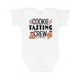 thumbnail image 1 of Inktastic Christmas Cookie Tasting Crew with Holiday Cookies Boys or Girls Baby Bodysuit, 1 of 5