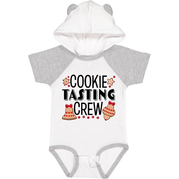 Inktastic Christmas Cookie Tasting Crew with Holiday Cookies Boys or Girls Baby Bodysuit
