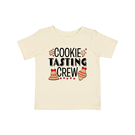 Inktastic Christmas Cookie Tasting Crew with Holiday Cookies Boys or Girls Baby T-Shirt