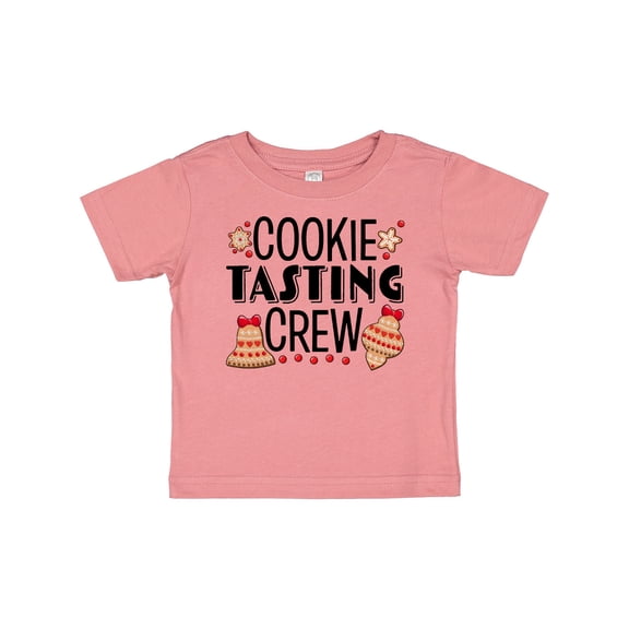 Inktastic Christmas Cookie Tasting Crew with Holiday Cookies Boys or Girls Baby T-Shirt