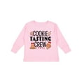 thumbnail image 1 of Inktastic Christmas Cookie Tasting Crew with Holiday Cookies Boys or Girls Long Sleeve Toddler T-Shirt, 1 of 5