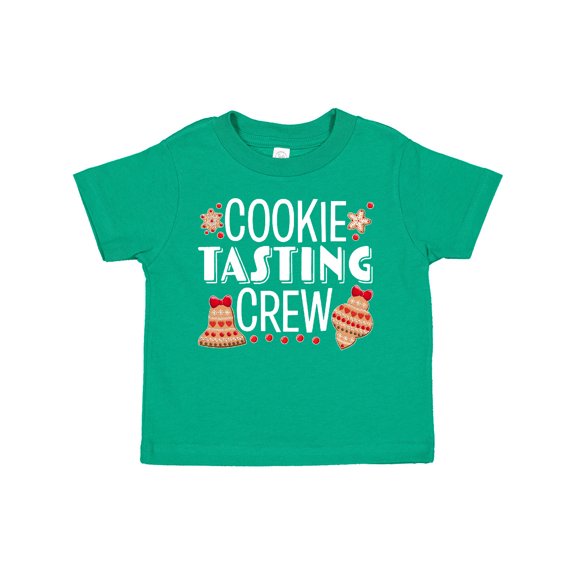 Inktastic Christmas Cookie Tasting Crew with Holiday Cookies Boys or Girls Toddler T-Shirt