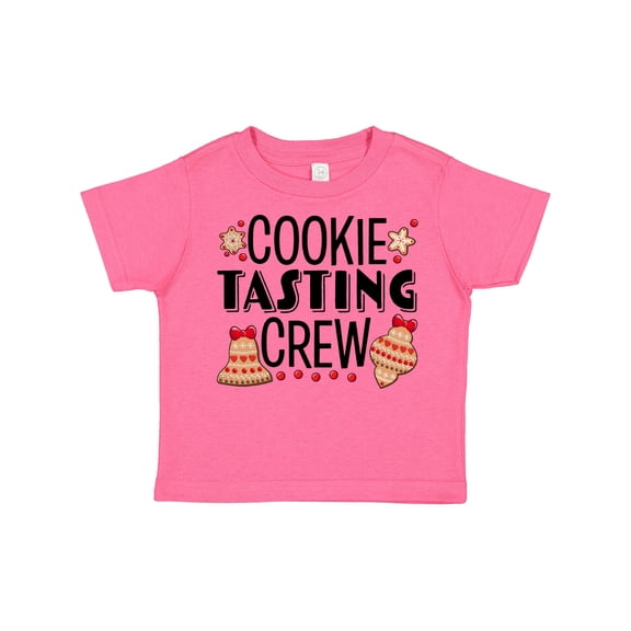 Inktastic Christmas Cookie Tasting Crew with Holiday Cookies Boys or Girls Toddler T-Shirt