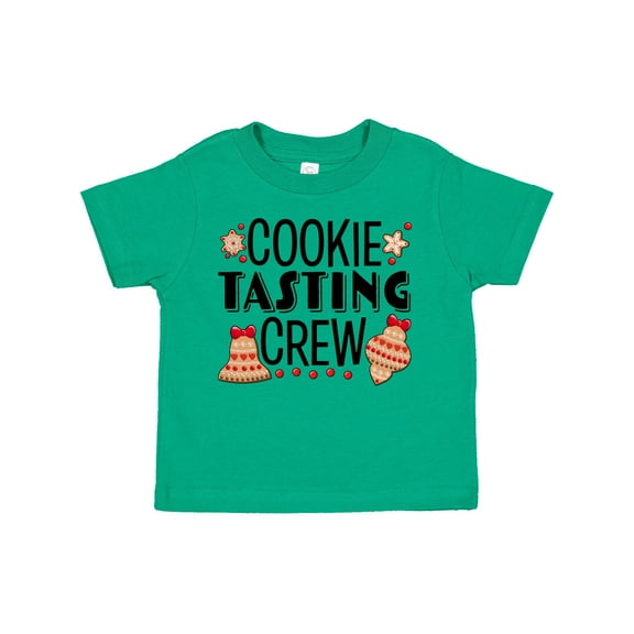 Inktastic Christmas Cookie Tasting Crew with Holiday Cookies Boys or Girls Toddler T-Shirt