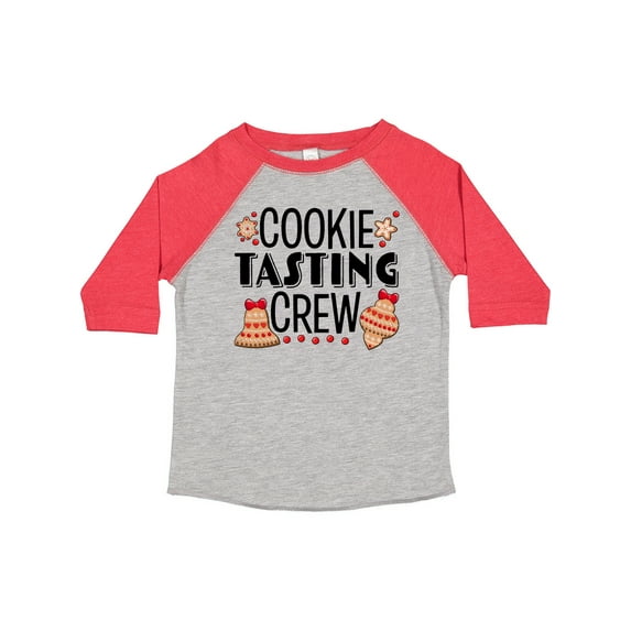 Inktastic Christmas Cookie Tasting Crew with Holiday Cookies Boys or Girls Toddler T-Shirt