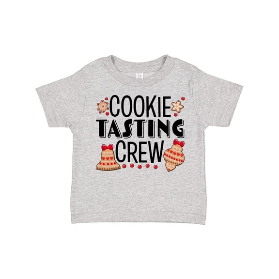 Inktastic Christmas Cookie Tasting Crew with Holiday Cookies Boys or Girls Toddler T-Shirt