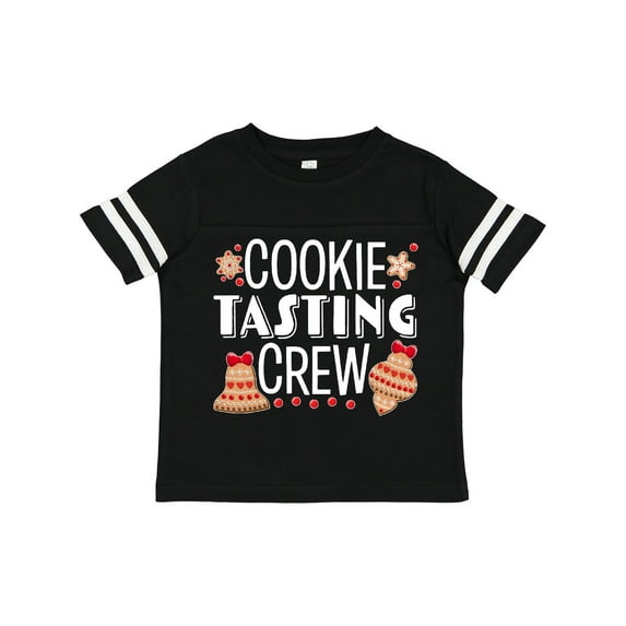 Inktastic Christmas Cookie Tasting Crew with Holiday Cookies Boys or Girls Toddler T-Shirt