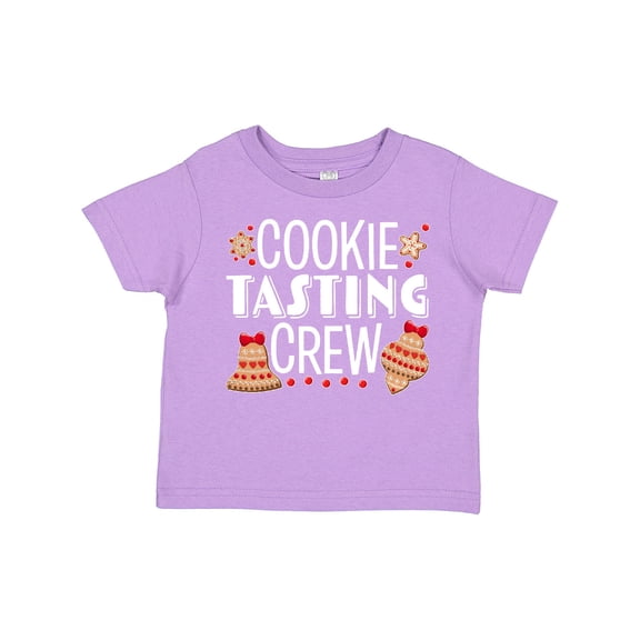 Inktastic Christmas Cookie Tasting Crew with Holiday Cookies Boys or Girls Toddler T-Shirt