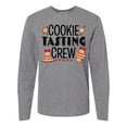 thumbnail image 1 of Inktastic Christmas Cookie Tasting Crew with Holiday Cookies Long Sleeve T-Shirt, 1 of 5