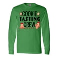 thumbnail image 1 of Inktastic Christmas Cookie Tasting Crew with Holiday Cookies Long Sleeve T-Shirt, 1 of 5