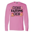 thumbnail image 1 of Inktastic Christmas Cookie Tasting Crew with Holiday Cookies Long Sleeve T-Shirt, 1 of 5