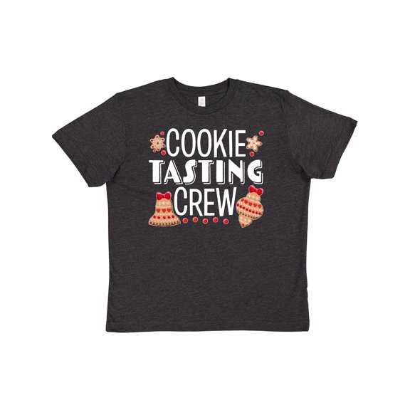Inktastic Christmas Cookie Tasting Crew with Holiday Cookies Youth T-Shirt