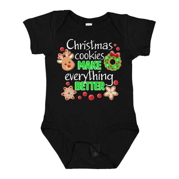 Inktastic Christmas Cookies Make Everything Better Boys or Girls Baby Bodysuit
