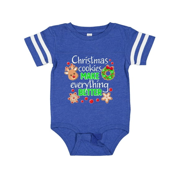Inktastic Christmas Cookies Make Everything Better Boys or Girls Baby Bodysuit