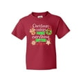 thumbnail image 1 of Inktastic Christmas Cookies Make Everything Better Youth T-Shirt, 1 of 5