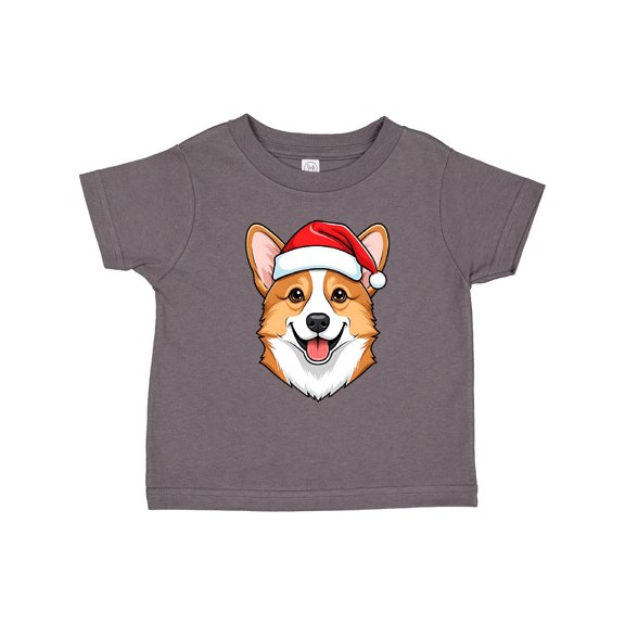 Inktastic Christmas Corgi Dog Holiday Boys or Girls Toddler T-Shirt