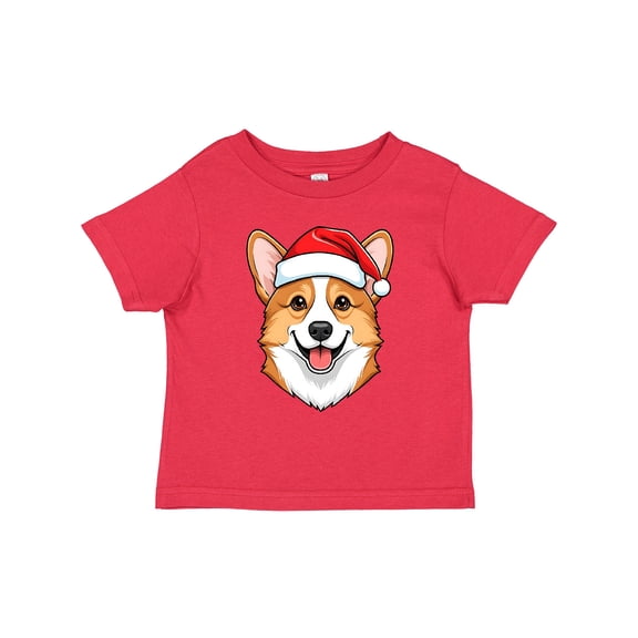 Inktastic Christmas Corgi Dog Holiday Boys or Girls Toddler T-Shirt