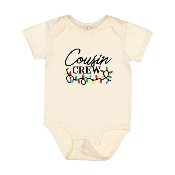 Inktastic Christmas Cousin Crew Boys or Girls Baby Bodysuit