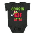 thumbnail image 1 of Inktastic Christmas Cousin Elf Boys or Girls Baby Bodysuit, 1 of 5