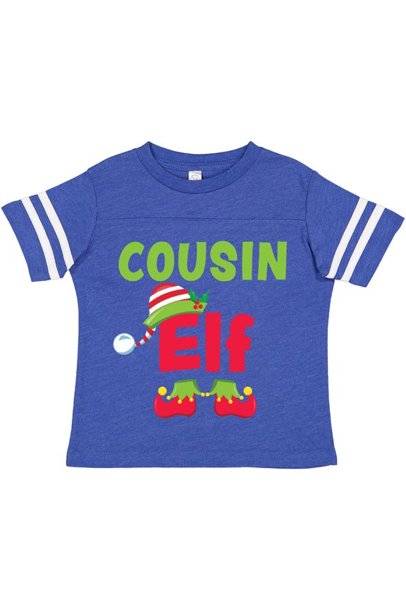 Christmas Cousin Elf Boys or Girls Toddler T-Shirt