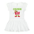 thumbnail image 1 of Inktastic Christmas Cousin Elf Girls Toddler Dress, 1 of 5